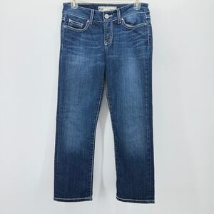 BKE Culture Denim Jeans Womens 27 Dark Wash Embellished Rhinestone BWX3068